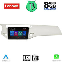 Lenovo Sistem Audio Auto pentru Peugeot 301 2013> (Bluetooth/USB/AUX/WiFi/GPS) cu Ecran Tactil 9"