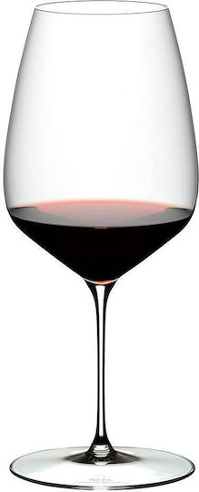 Riedel Σετ Ποτήρια Κρασιού Κολωνάτα Κρυστάλλινα 2τμχ