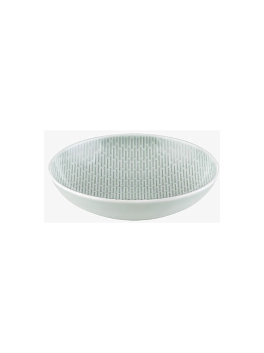 Bauscher Πιάτο Βαθύ από Πορσελάνη Πράσινο 24cm