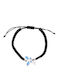 Sava Jewellery Damen Makramee-Armband aus Silber 12 cm