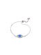 Sava Jewellery Дамско Гривна Верига с дизайн Очи от Сребърен