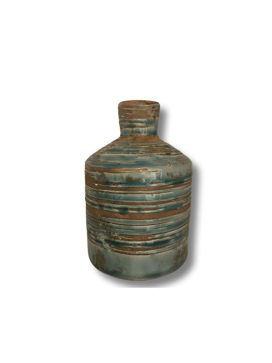 keleman Decorative Vase Brown 10x14.5x14.5cm