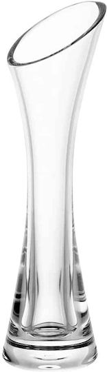 Ready Vază Decorativă Plastic Transparent 6.7x6.7x21.5cm 6buc