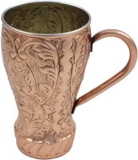 Glas Cocktail/Trinken aus Kupfer in Rose Gold Farbe 440ml