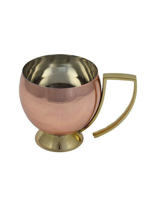 Karni Glass Cocktail/Drinking in Rose Gold Color 350ml 1pcs