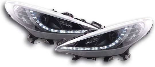 Diederichs Предни светлини LED за Peugeot 207 2бр