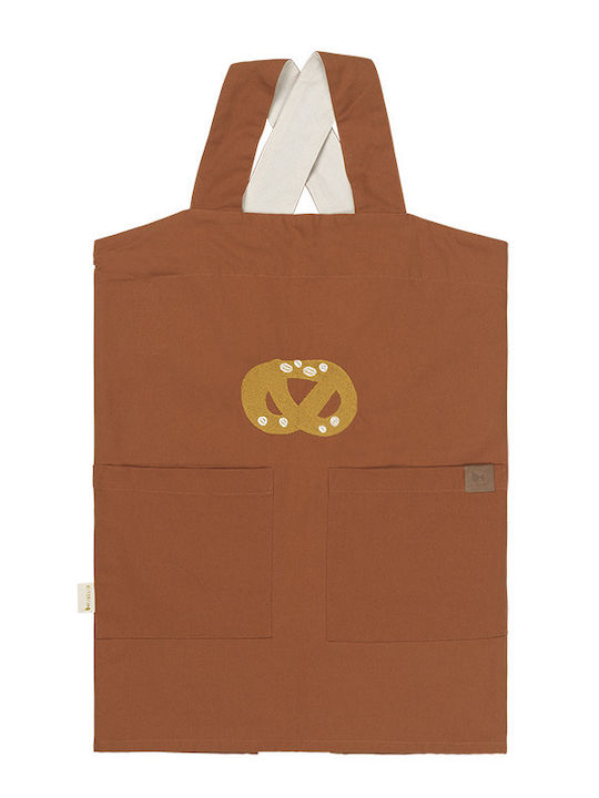 Fabelab Kids Apron Brown