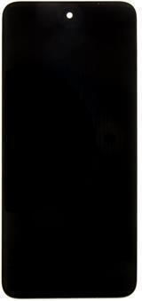 Motorola Οθόνη Service Pack με Μηχανισμό Αφής και Πλαίσιο για (Μαύρο)