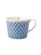 Manko Porcelain Cup Blue 300ml