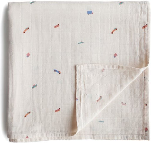 Mushie Swaddle Blanket 120x120cm