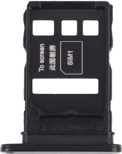 SIM Tray Μαύρο για Honor 50