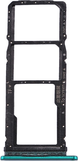 SIM Tray Πράσινο για Huawei P40 Lite E