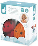 Janod Sponges Bath Toy for 10++ Months 3pcs J04731