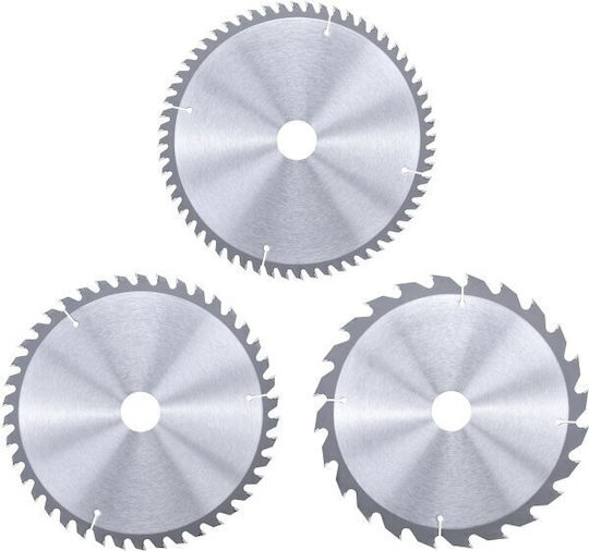 KWB Δίσκος Κοπής Ξύλου με 60 Δόντια 210mm 3τμχ