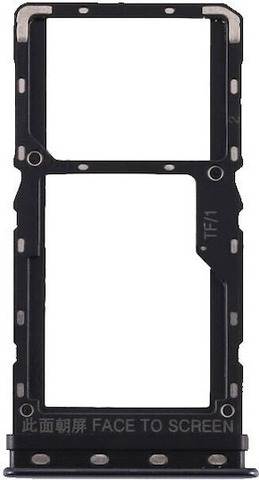 Slot Card Sim Argintiu Xiaomi Mi A3
