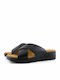 Women's Flat Sandals in Black Color
