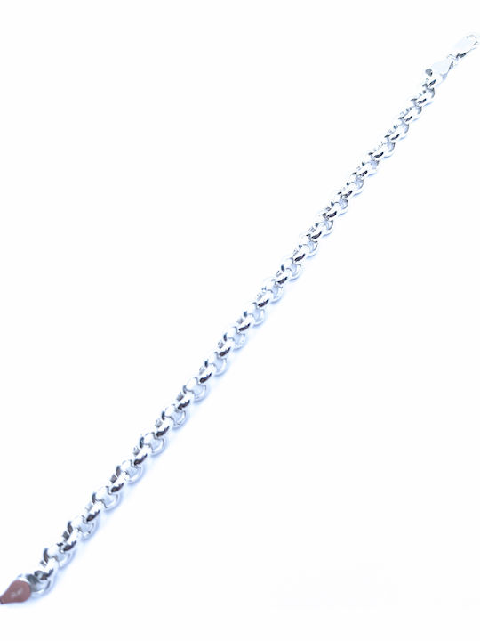 PS Silver Ανδρικό Βραχιόλι Αλυσίδα από Ασήμι