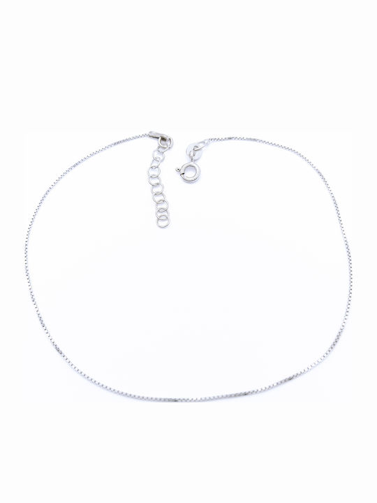 PS Silver Silver Foot Chain 25.5cm