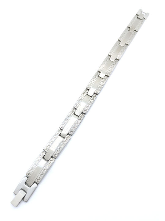 PS Silver Bracelet made of Steel