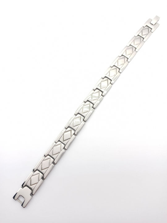 PS Silver Bracelet made of Steel