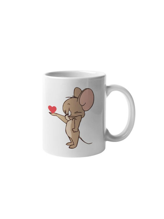 TKT Купа Керамика Бял jerrymug-wh 1бр