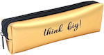 Tesoro Pencil Case Barrel with 1 Compartment Gold Various Colours