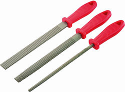 Lux Tools Σετ Ράσπες Ξύλου με Λαβή 3τμχ