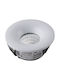 Horoz Electric Round Metallic Recessed Spot with Integrated LED and Natural White Light White 1pcs