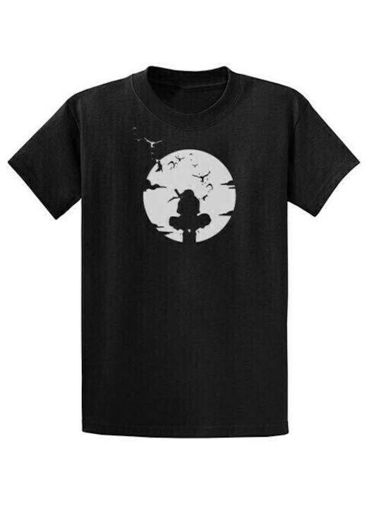 Pegasus Logo T-shirt Naruto Black
