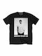 T-shirt Eminem Μαύρο Βαμβακερό