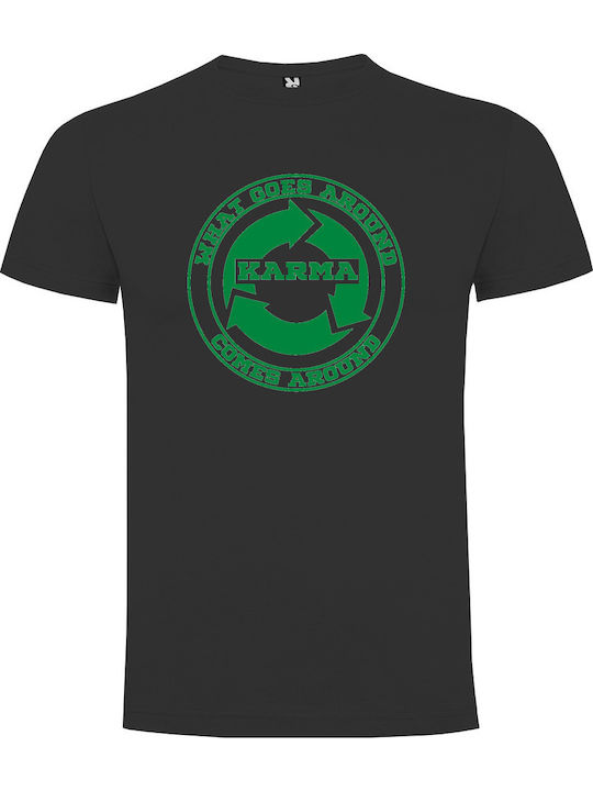 Tshirtakias What T-shirt Μαύρο