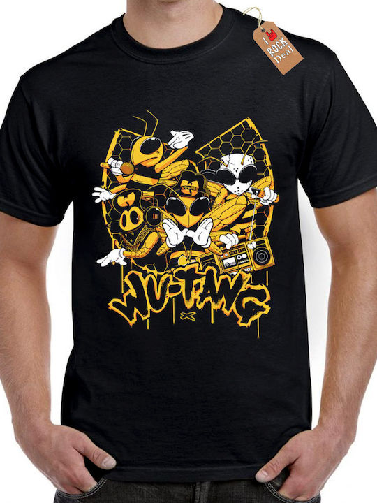 Rock Deal Tricou Negru Bumbac
