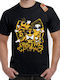 Rock Deal Tricou Negru Bumbac
