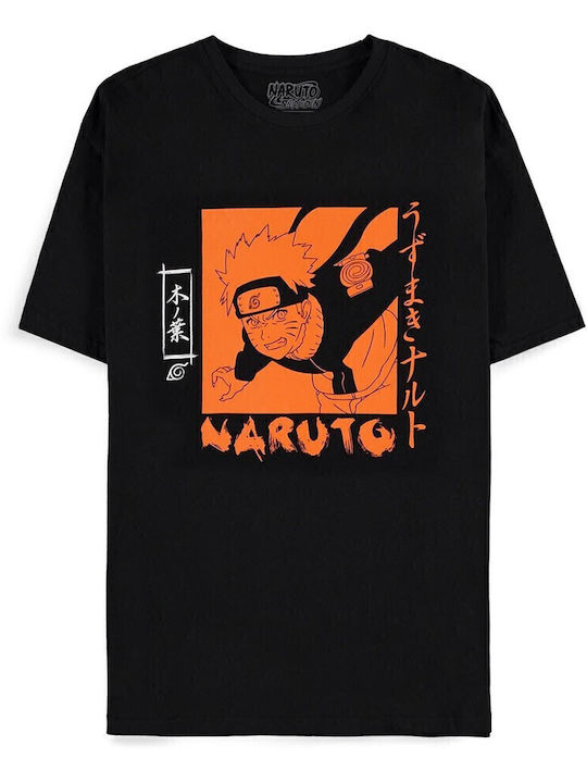 Difuzed Shippuden T-shirt Naruto Black