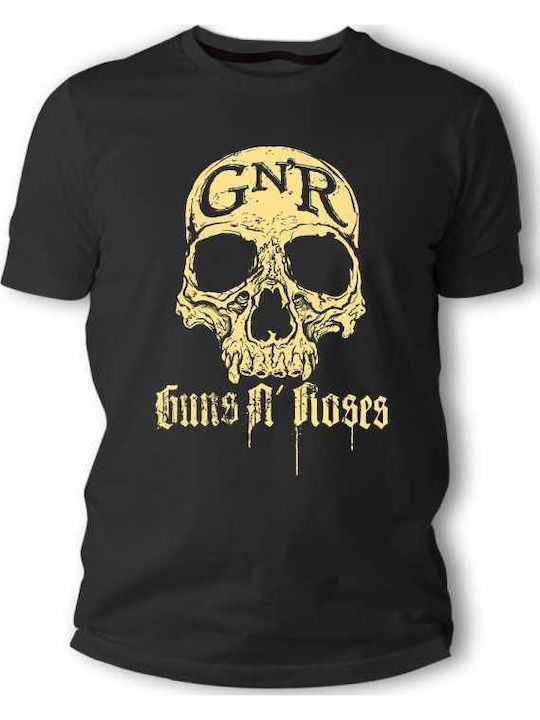 Pegasus Guns N' Roses Bedrucktes T-shirt Schwarz