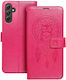 Mezzo Synthetic Leather Book Fuchsia (Galaxy A54)