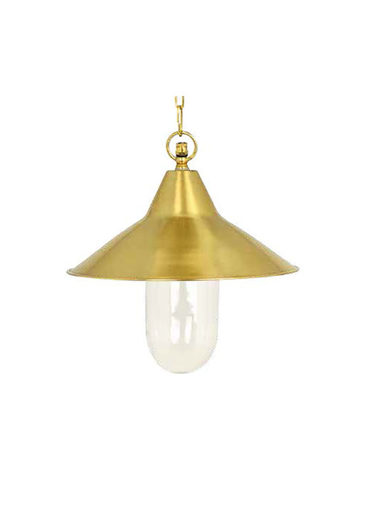 Andromeda Outdoor Hanging Ceiling Light E27 in Bronze Color 852K