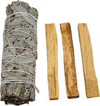 Niyamas Fragrance Sticks Kit Palo Santo and Sage Stick for Space and Aura Cleansing SP1003 1pcs