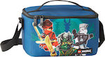 Lego Isothermal Shoulder Lunch Bag Blue Ninjago