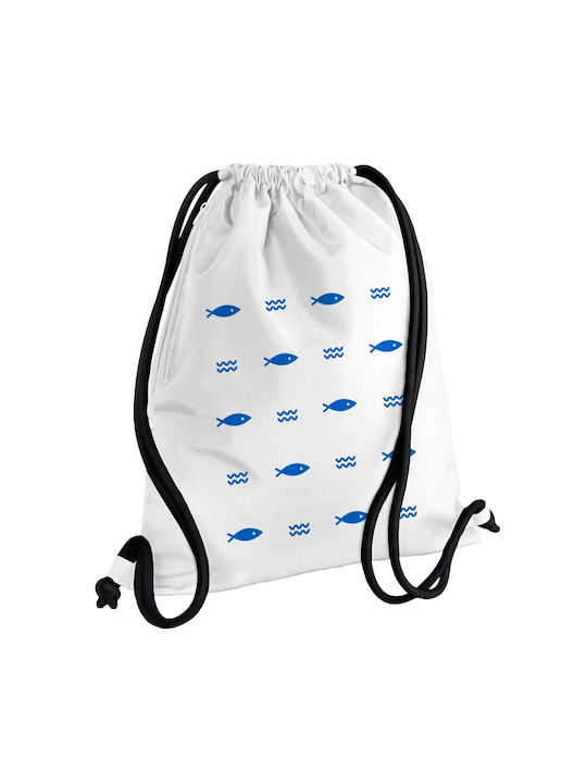 Koupakoupa Ψαράκια Gym Backpack White