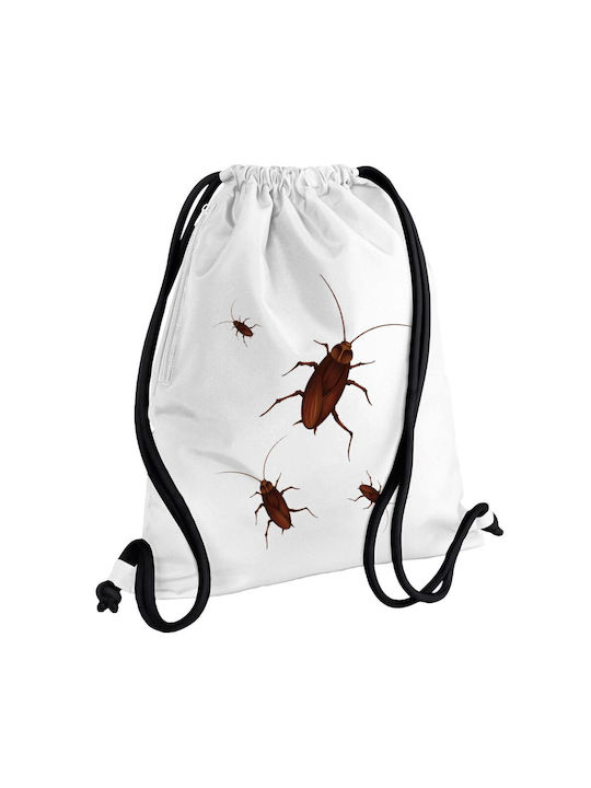 Koupakoupa Cockroach Gym Backpack White