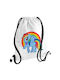 Koupakoupa My Little Pony Gym Backpack White