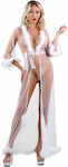 Soiemio Sexy Robe Weiß 3070-0048-3