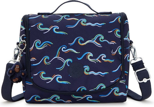 Kipling New Kichirou Fun Σχολικό Τσαντάκι Φαγητού Ώμου Μπλε 20.5x12.5x23εκ.