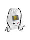 Koupakoupa Gameboy Gym Backpack White