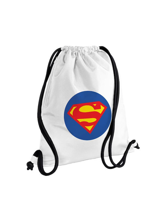 Koupakoupa Superman Gym Backpack White