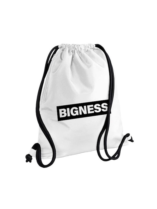 Koupakoupa Bigness Gym Backpack White