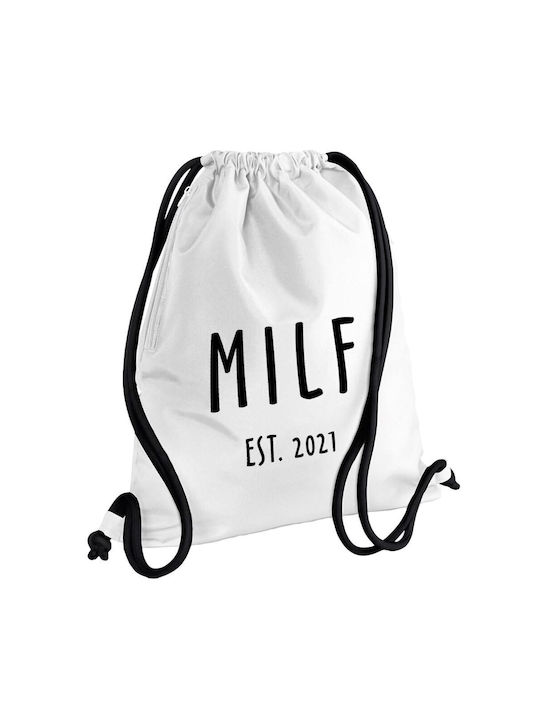 Koupakoupa Milf Gym Backpack White