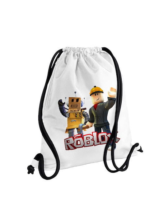 Koupakoupa Roblox Gym Backpack White