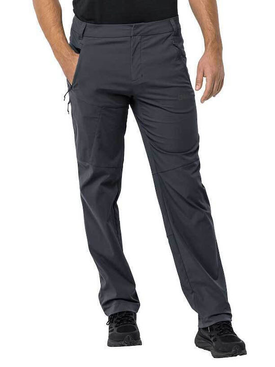 Jack Wolfskin Glastal Men's Hiking Long Trousers Black